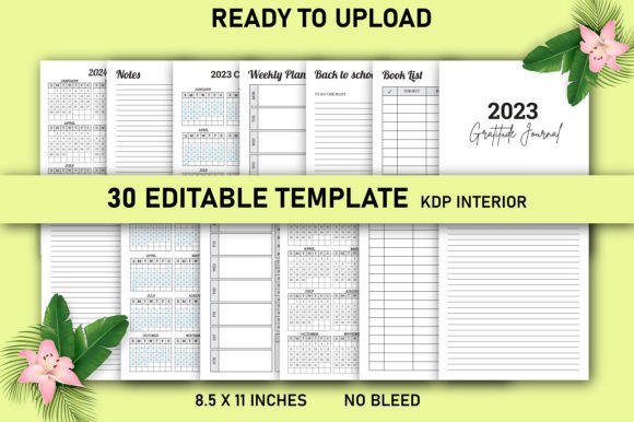 30 Editable KDP Interiors: A Practical Guide for Creators and Entrepreneurs