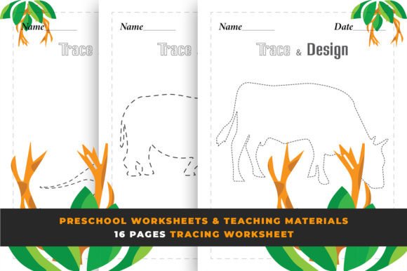 Animal Tracing Book: A Fun and Educational Tool for Preschoolers