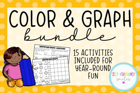 Color Graph Bundle- No-Prep Printables