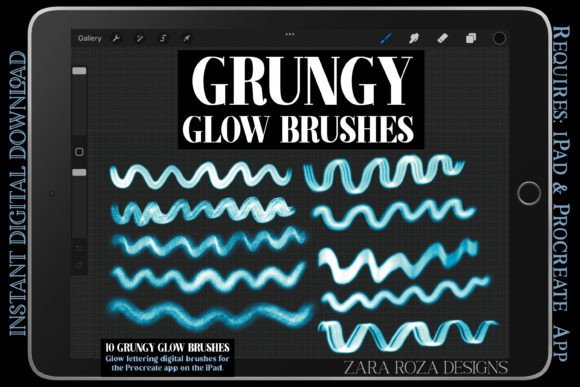 Procreate Grungy Glow Brushes: A Must-Have for Digital Artists
