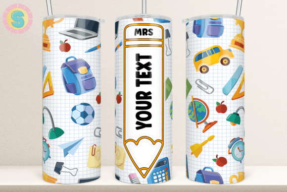 Teacher Tumbler Sublimation Design PNG: A Creative Solution for Back to School